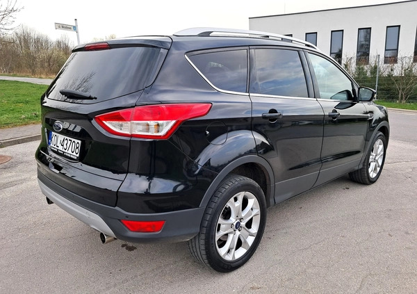 Ford Kuga cena 51700 przebieg: 158000, rok produkcji 2014 z Wolbrom małe 562